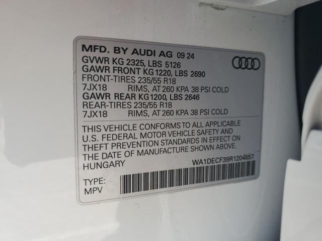 WA1DECF39R1204657 Audi 45 tfsi