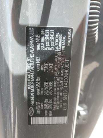 5NTJC4AEXNH000211 Hyundai Santa Cruz