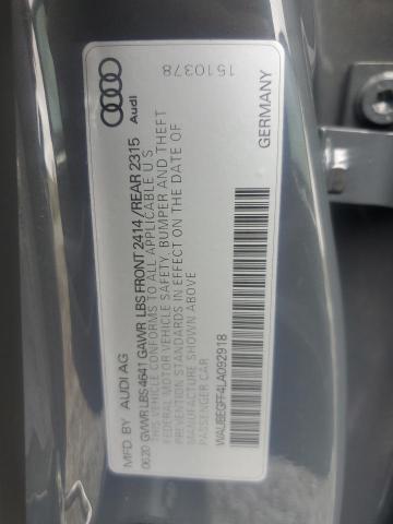 WAUBEGFF4LA092918 Audi A3