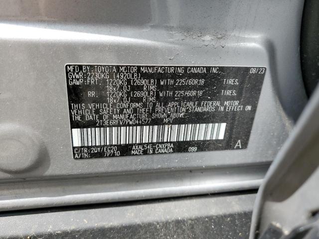 2T3E6RFV7PW044577 Toyota RAV4 XSE