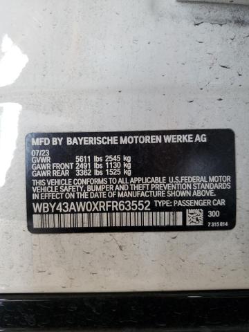 WBY43AW0XRFR63552 BMW I4