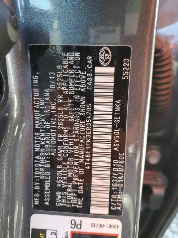 4T4BF1FK3ER354795 Toyota 2ar-fe