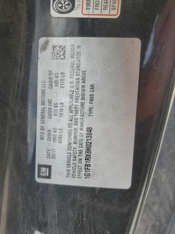 1G1FB1RX8H0213048 Chevrolet CAMARO LT