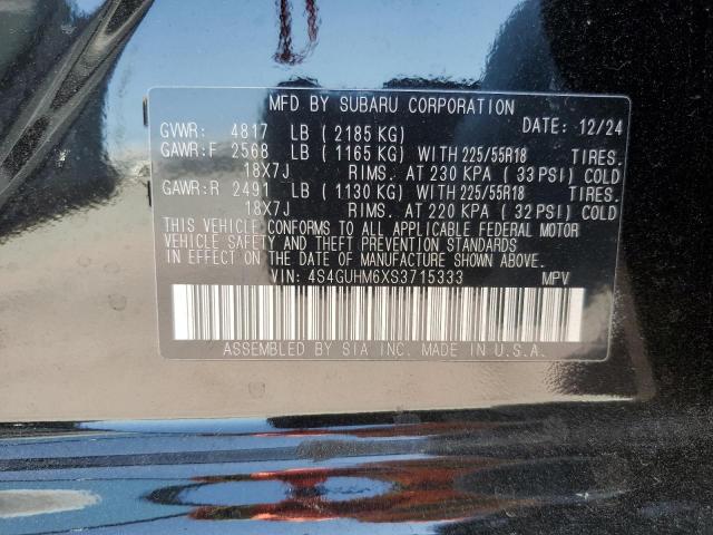 4S4GUHM6XS3715333 Subaru na