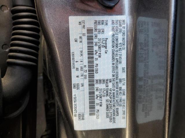 1FADP3K25EL375293 Ford 2014