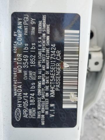 KMHCT5AE5EU173424 Hyundai ACCENT GLS