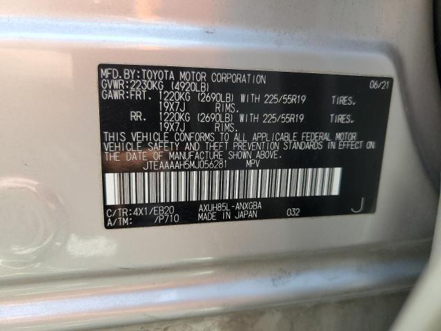 JTEAAAAH5MJ056281 Toyota a25a-fxs, 3nm+4nm