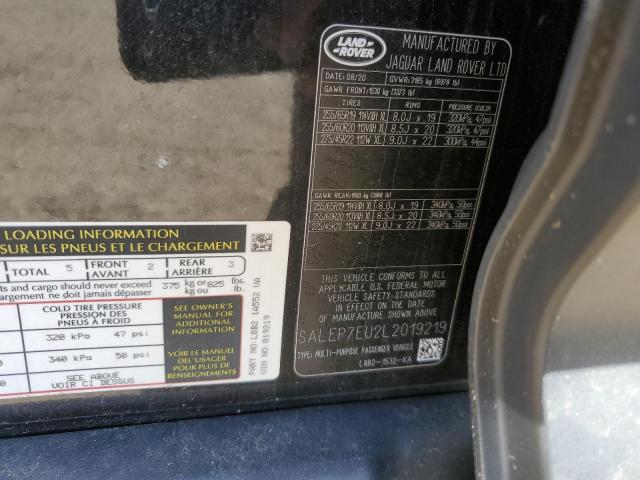 SALEP7EU2L2019219 Land Rover DEFENDER 1