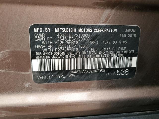 JA4AT5AAXJZ047950 Mitsubishi ECLIPSE CR