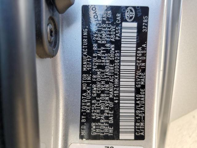 4T1BZ1HKXJU006291 Toyota CAMRY XSE