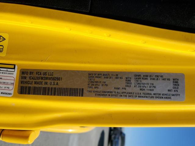 1C4JJXFM3MW562661 Jeep 2021