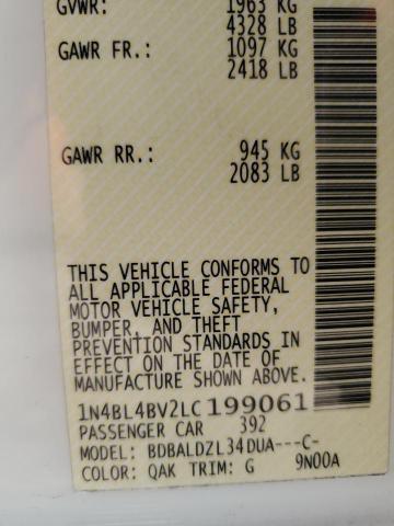 1N4BL4BV2LC199061 Nissan 2020
