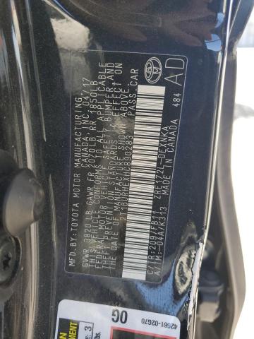 2T1BURHEXHC890283 Toyota 2zr-fe