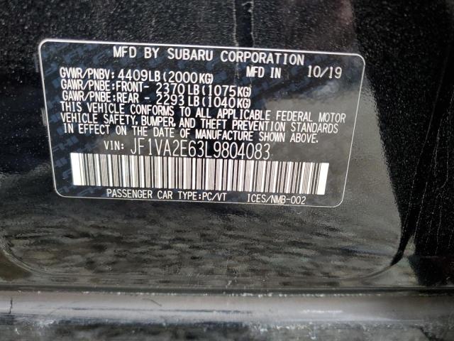 JF1VA2E63L9804083 Subaru Wrx Sti