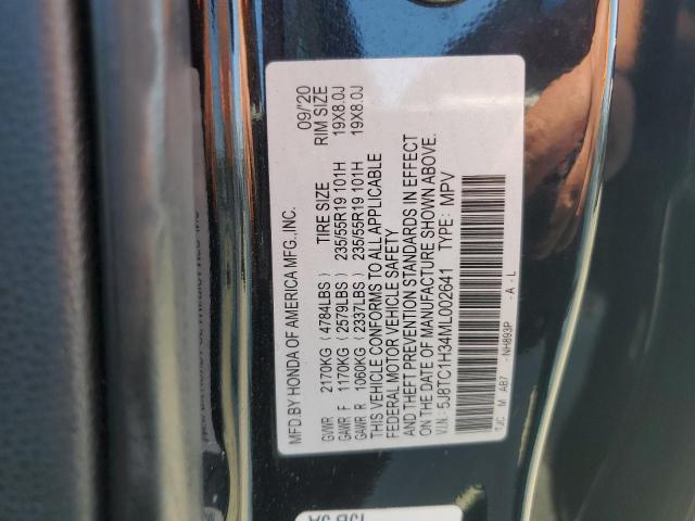 5J8TC1H34ML002641 Acura RDX