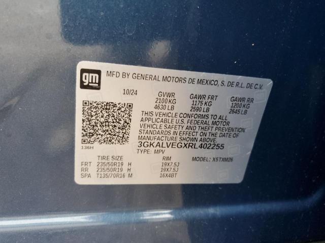 3GKALVEGXRL402255 GMC TERRAIN SL