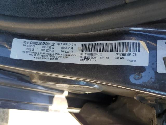 1C3CCCCB2FN544311 Chrysler 2015