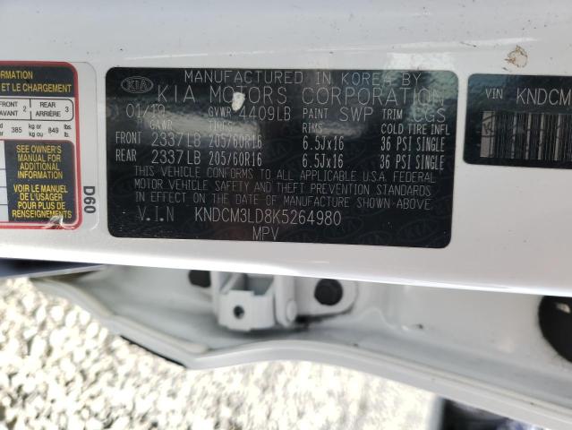 KNDCM3LD8K5264980 KIA gdi