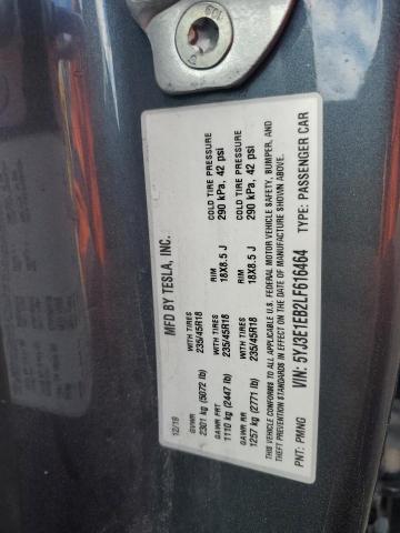 5YJ3E1EB2LF616464 Tesla MODEL 3
