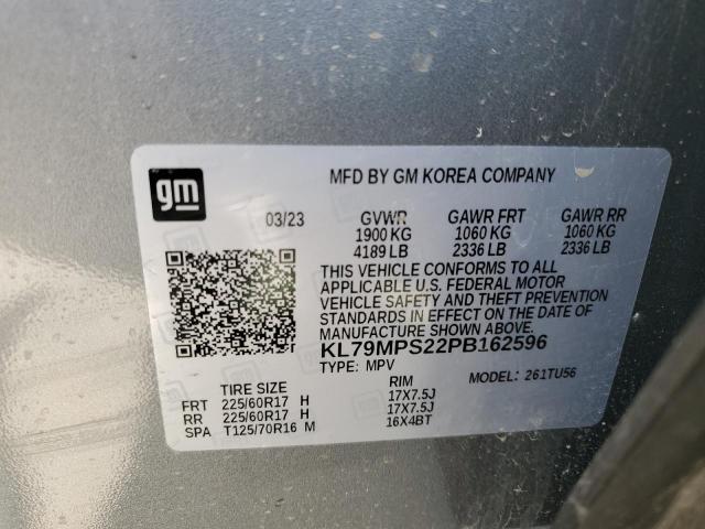 KL79MPS22PB162596 Chevrolet TRAILBLAZE