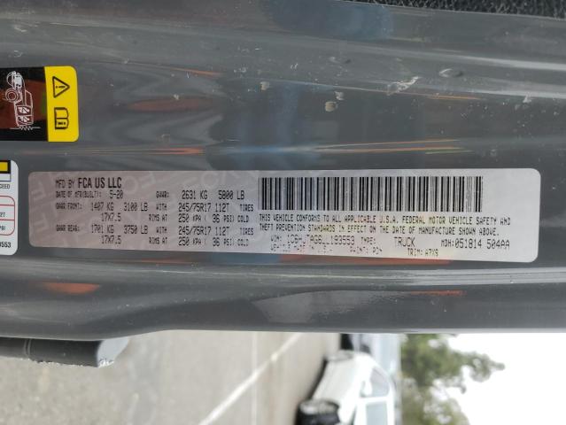 1C6HJTAG6LL193553 Jeep 2020