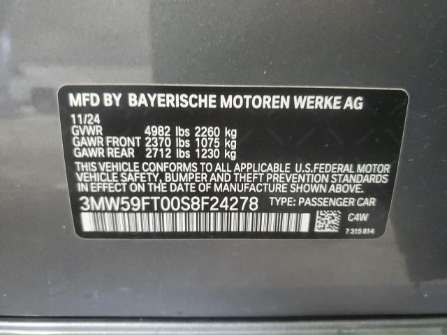 3MW59FT00S8F24278 BMW M340I