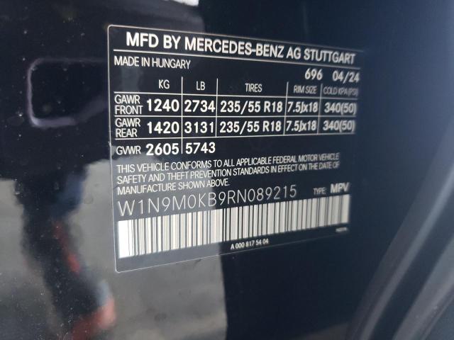 W1N9M0KB9RN089215 Mercedes-Benz EQB 300 4M