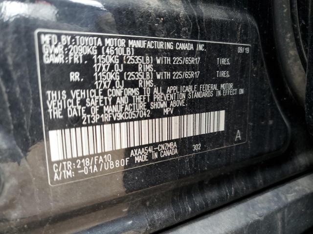 2T3P1RFV9KC057042 Toyota a25a-fks