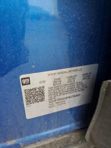 1G1FY6S03P4176460 Chevrolet BOLT EUV L