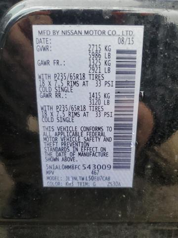 5N1AL0MM8FC543009 Infiniti QX60