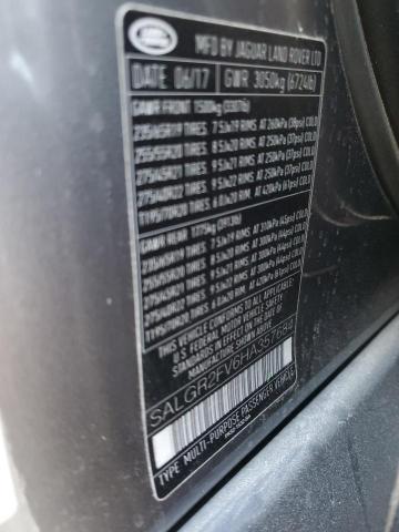 SALGR2FV6HA357684 Land Rover s/c lev3 sulev30