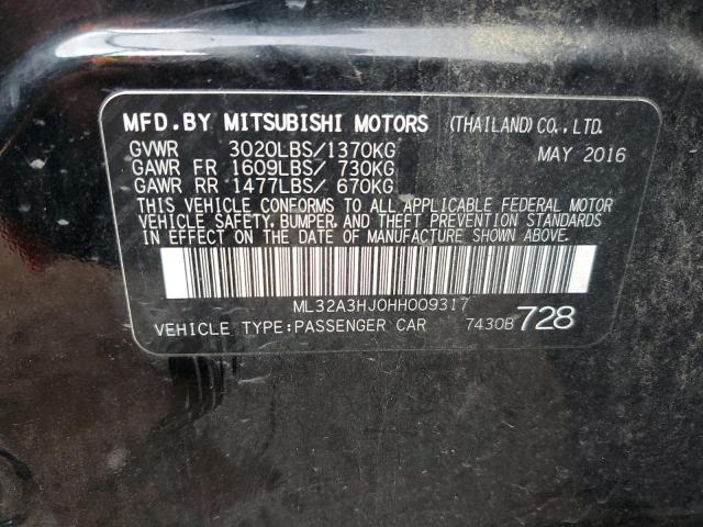 ML32A3HJ0HH009317 Mitsubishi 2017