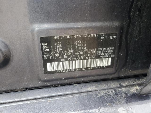 4S3BMCC68E3005466 Subaru 2.5na u6