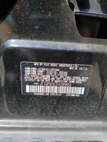 JF1GPAY67FH289855 Subaru IMPREZA SP