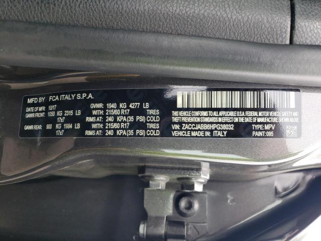 ZACCJABB6HPG38032 Jeep Renegade