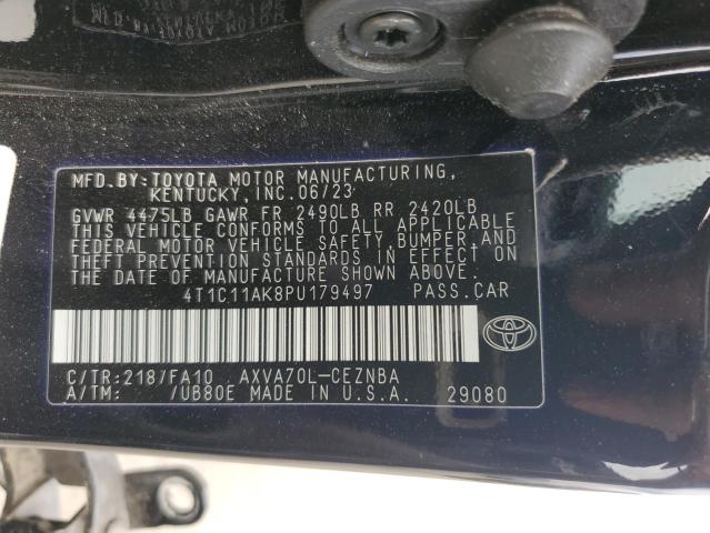 4T1C11AK8PU179497 Toyota a25a-fks