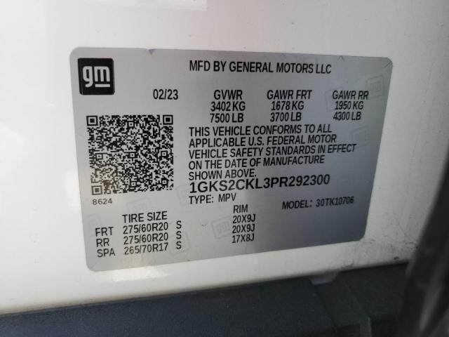 1GKS2CKL3PR292300 GMC l87