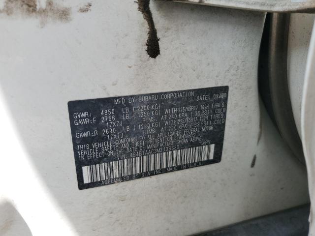 4S4BTAAC3M3106683 Subaru 2021