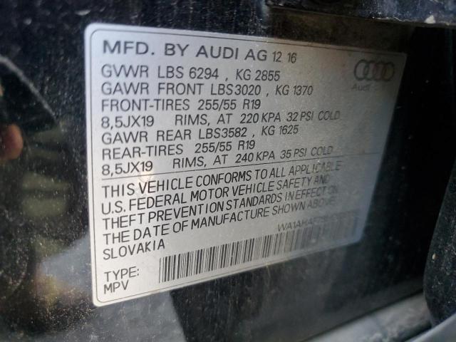 WA1AHAF78HD039960 Audi Q7 PREMIUM