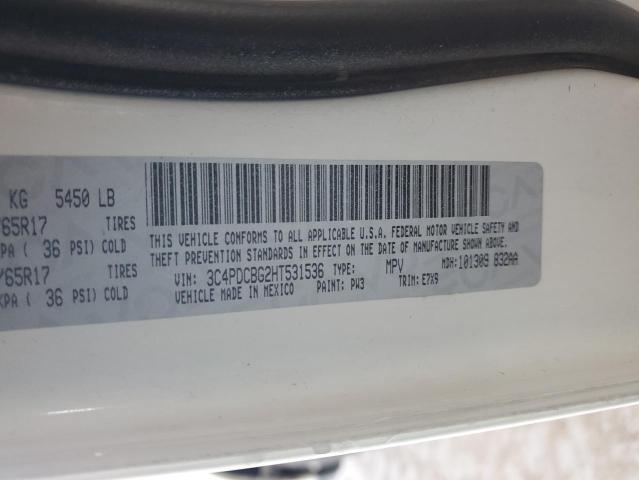3C4PDCBG2HT531536 Dodge 2017