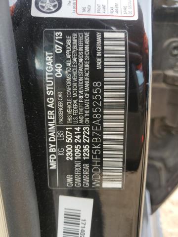 WDDHF5KB7EA852558 Mercedes-Benz E 350