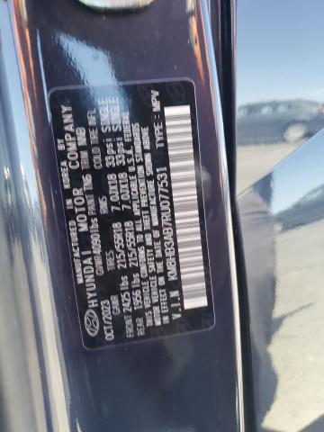 KM8HB3AB7RU077531 Hyundai Kona Sel
