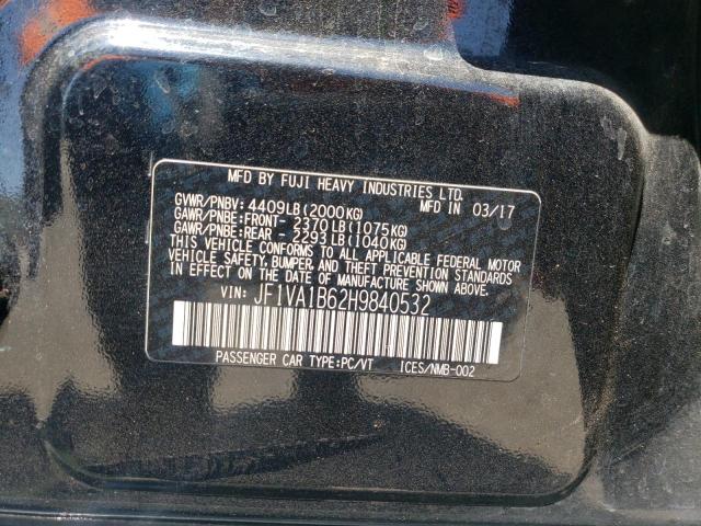 JF1VA1B62H9840532 Subaru dib