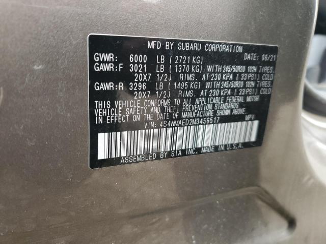 4S4WMAED2M3456517 Subaru ASCENT PRE