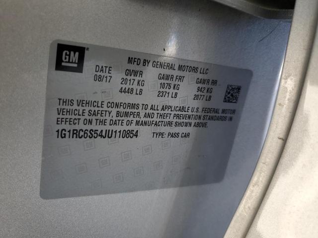 1G1RC6S54JU110854 Chevrolet l3a - direct injection, variable valve timing, hybrid, gen 1