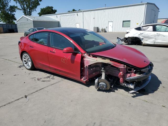 5YJ3E1EB9NF195412 Tesla 2022