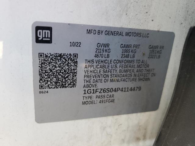 1G1FZ6S04P4114479 Chevrolet BOLT EUV P