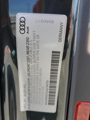 WAUKMAF43JA234039 Audi 2018