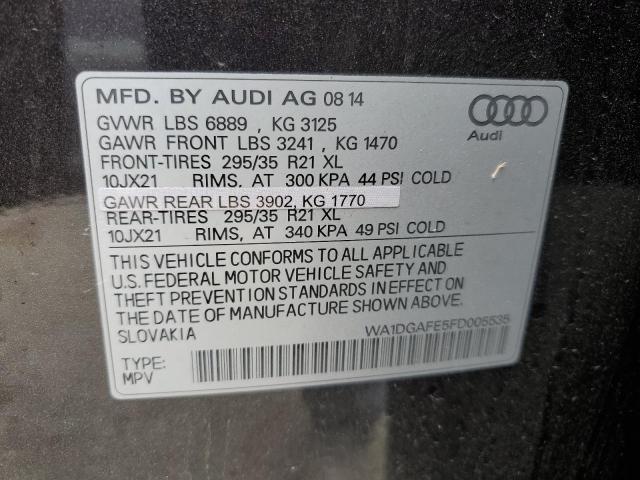 WA1DGAFE5FD005535 Audi Q7