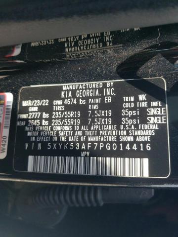 5XYK53AF7PG014416 KIA gdi theta iii